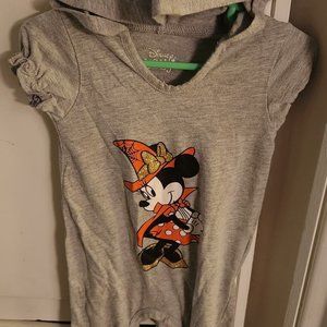 Disney Baby Minnie Mouse Halloween Romper